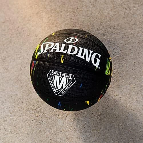 KREPŠINIO KAMUOLYS SPALDING MARBLE SERIES RAINBOW (7 DYDIS)