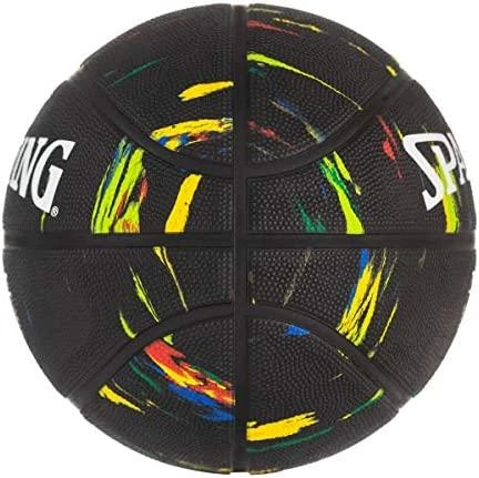 KREPŠINIO KAMUOLYS SPALDING MARBLE SERIES RAINBOW (7 DYDIS)