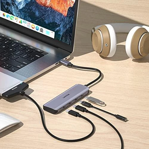UNITEK H1107K Hub USB-C 4xUSB 3.1 Gen1 5Gbps
