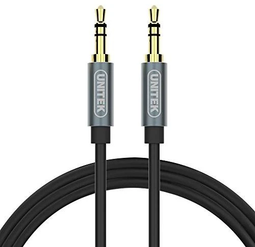 UNITEK Y-C922ABK Unitek Cable miniJack 3,5mm (M) - 3,5mm (M) TWIST Y-C922ABK