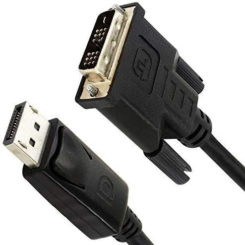 DisplayPort į DVI laidas, jungčių detalės