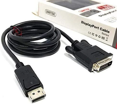 UNITEK Y-5118BA Unitek laidas DisplayPort prie DVI 1,8m, Y-5118BA