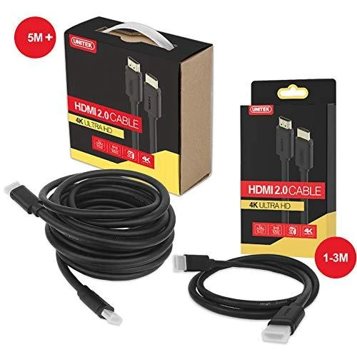 UNITEK Y-C136M HDMI cable 1 m HDMI Type A (Standard) Juodas
