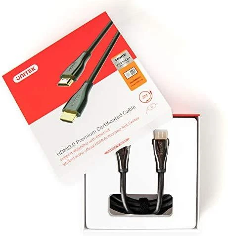 UNITEK sertifikuotas HDMI kabelis 2.0 2m C1048GB