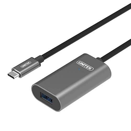 UNITEK U304A Unitek kabelis USB-C 3.1 – aktyvus USB-A plėtinys, 5 m, M/F U304A