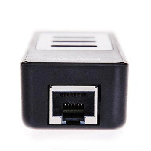 Unitek Deltaco Tinklo adapteris , 10/100 / 1000Mbps , 1xRJ45, 1xUSB3.0, 3x USB3.0, juodas USB3-GIGA3