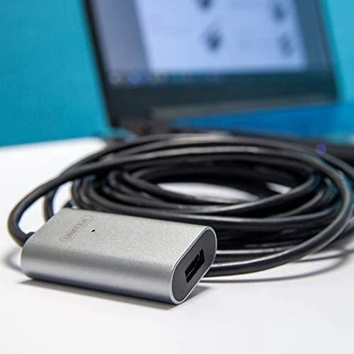 UNITEK Y-3004 Unitek Cable USB 3.0 Active Extension, 5m, Alu., Y-3004