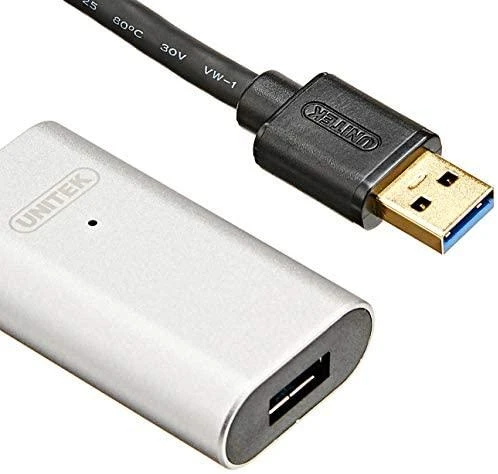 UNITEK Y-3004 Unitek Cable USB 3.0 Active Extension, 5m, Alu., Y-3004