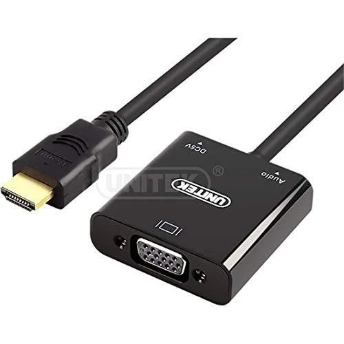 UNITEK Y-6355 Unitek Adapteris mini/mikro HDMI prie VGA + garso, Y-6355