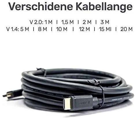 UNITEK Y-C137M Unitek kabelis HDMI v2.0 M/M 1.5m, auksinis, BASIC, Y-C137M