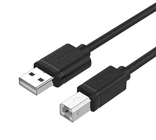 UNITEK Y-C421GBK Unitek USB 2.0 kabelis AM-BM, 5m Y-C421GBK