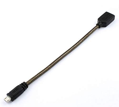 UNITEK Y-C438GBK Unitek kabelis OTG USB 2.0. AF į microUSB BM, Y-C438GBK