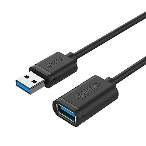 UNITEK Y-C456GBK Unitek USB plėtinio keitiklis USB3.0 AM-AF, 0,5m Y-C456GBK
