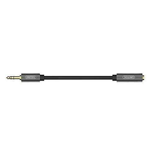 UNITEK Y-C932ABK Unitek Cable mini lizdas 3,5 mm (M) - 3,5 mm (F) Y-C932ABK