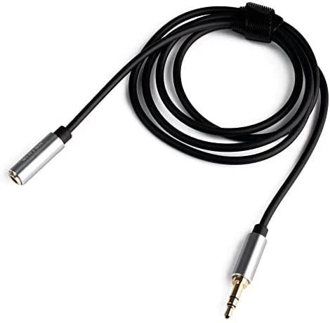 UNITEK Y-C932ABK Unitek Cable mini lizdas 3,5 mm (M) - 3,5 mm (F) Y-C932ABK