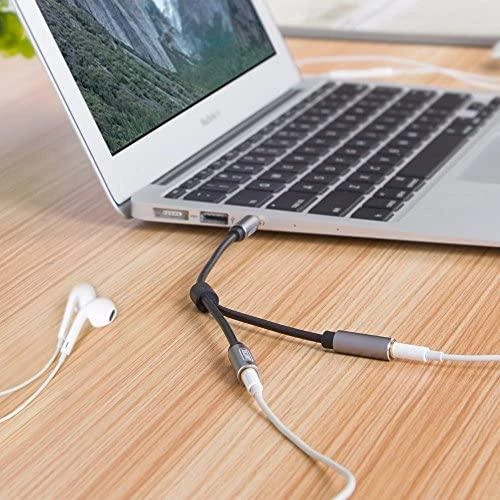 UNITEK Y-C956ABK Unitek Cable miniJack 3,5mm (M) - 2x 3,5mm (F) Y-C956ABK