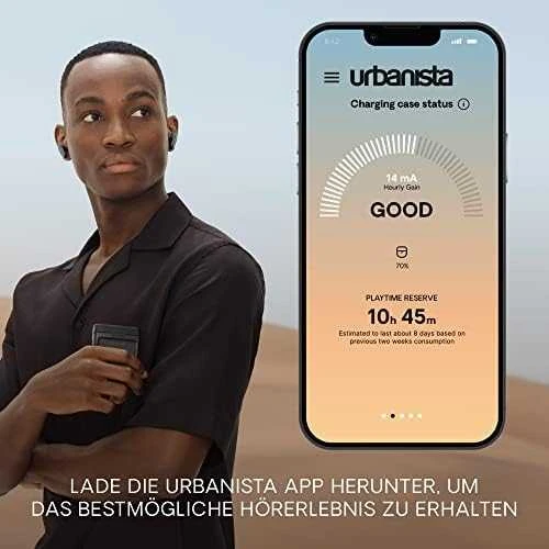 Urbanista Phoenix ausinės, Juodos spalvos