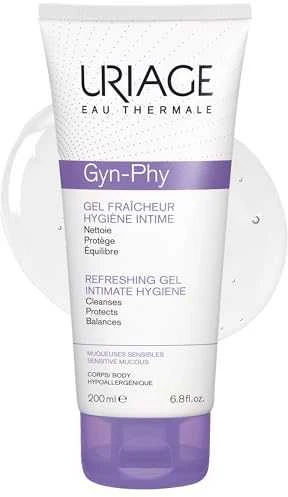 "Uriage Gyn-Phy" intymios higienos gaivinamasis gelis 200ml