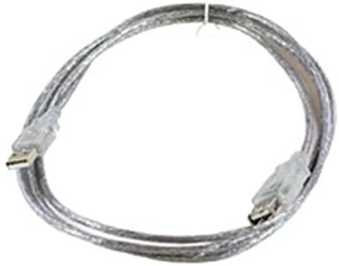 Kabelis USB MicroConnect USB-A - USB-A 0.5 m Permatomas (USBAAF05T)