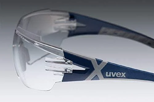 Apsauginiai akiniai Uvex Pheos CX2 skaidria linze, supravision excellence padengimas, mėlynos/pilkos kojelės 