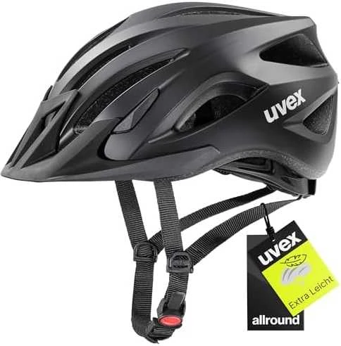 Šalmas Uvex Viva 3 juodas mat-52-57CM