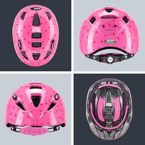 Šalmas Uvex kid 2 pink confetti-46-52CM