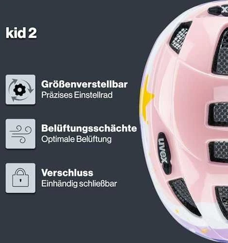 Šalmas Uvex kid 2 princess-46-52CM