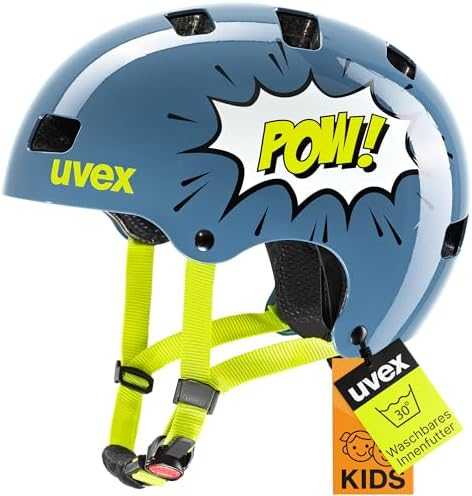 Šalmas Uvex kid 3 stone mėlynas pow-55-58CM