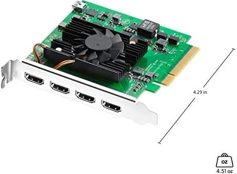 Blackmagic Design Decklink Quad HDMI įrašymo įrenginys