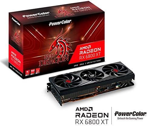 Vaizdo plokštė Powercolor Red Dragon AMD Radeon RX 6800 XT 16GB GDDR6