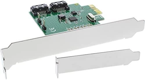 InLine RAID valdiklis PCIe x1, skirtas 2x SATA 6G, su LP lizdo laikikliu