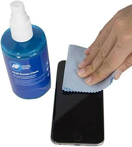 Valiklis AF TFT/LCD ekranams/ Interaktyvioms lentoms antistatinis su šluoste 200ml