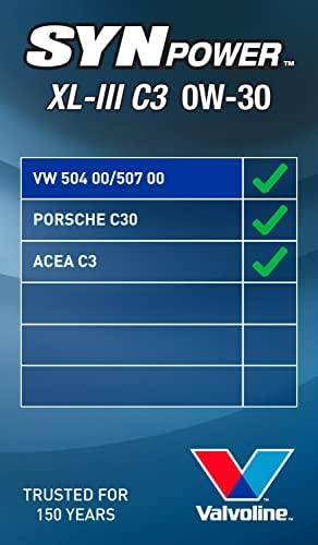 Alyva varikliui SYNPOWER XL-III C3 0W30 5L, Valvoline