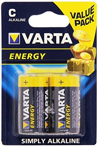 Varta Energy C tipo baterijos, 2 vnt. pakuotė