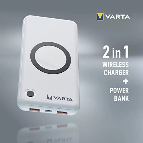 Varta Wireless Power bank-charger Energy 15000mAh 57908 išorinė baterija (powerbank)-pakrovėjas