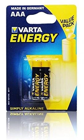VARTA šarminė baterija R3 (AAA) Energija 2 vnt