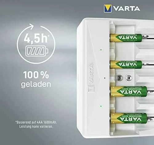Varta universalus AAA/AA/C/D/9V elementų kroviklis Universal Charger 57658