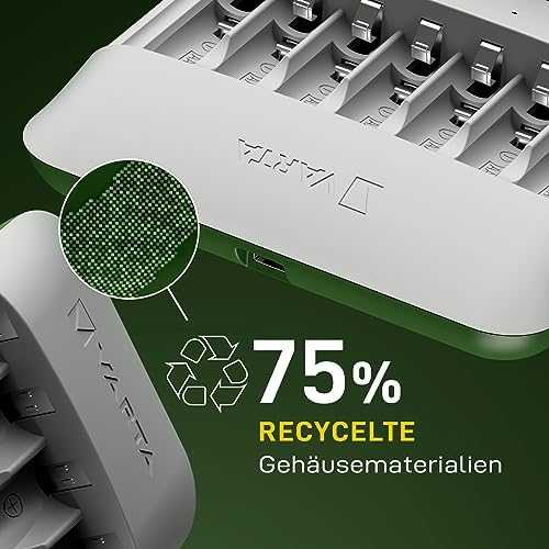 Varta Eco Charger Pro perdirbtas + 4 x 2100 mAh AA 57683 101 121