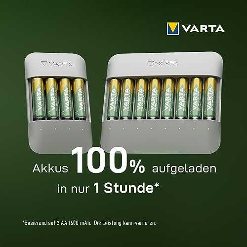 Varta Eco Charger Pro perdirbtas + 4 x 2100 mAh AA 57683 101 121