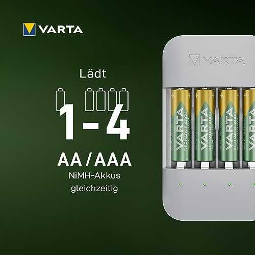 Varta Eco Charger Pro perdirbtas + 4 x 2100 mAh AA 57683 101 121