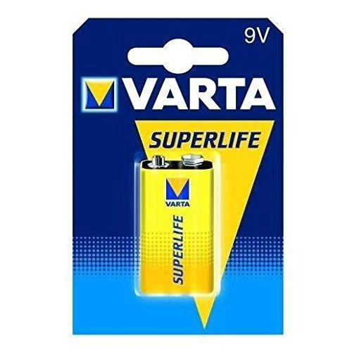 Varta Super Heavy Duty 9V 6F22 baterija, 1 vnt.