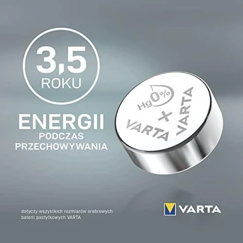 Varta 00394101401 Vienkartinė baterija SR45 Sidabro oksidas (S)