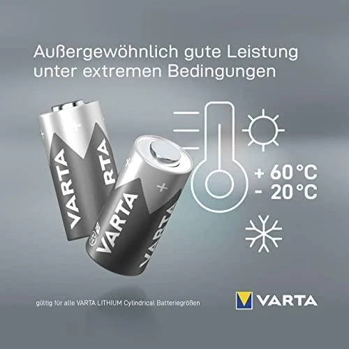 Varta -CR123A-2