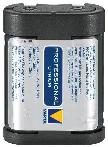 Varta Lithium 6V 2CR5 1400mAh baterija 6203, 1 vnt.
