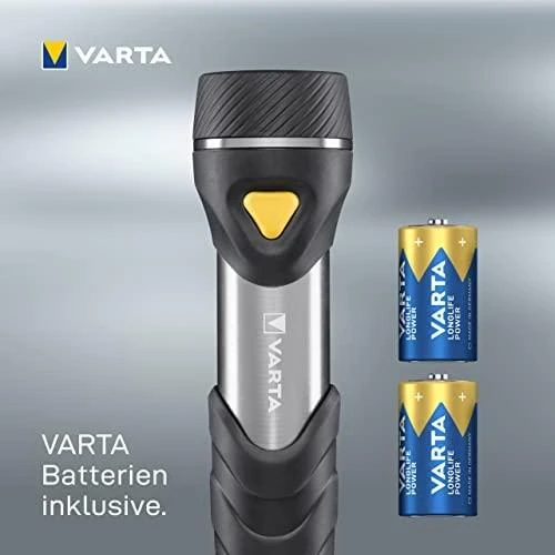 Varta Day Light Multi LED F30 Rankinis žibintuvėlis Juoda, Sidabras, Geltona