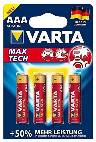 Varta Max Tech AAA - 4 pack Vienkartinė baterija Šarminis