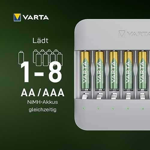 Varta Eco Charger Multi Recycled + 8 x 2100 mAh AA 57682 101 121