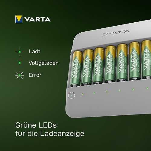 Varta Eco Charger Multi Recycled + 8 x 2100 mAh AA 57682 101 121