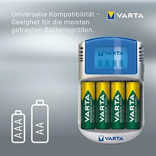 Elementų kroviklis VARTA Power LCD