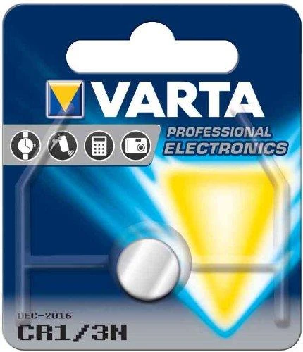 Varta Electronics CR1616 3V 55mAh elementas 6616, 1 vnt.